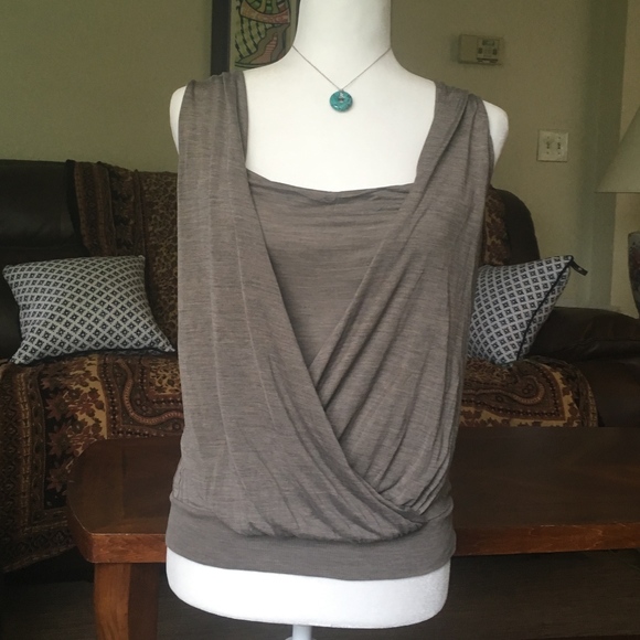 Banana Republic Tops - Banana Republic 100% Silk Draped Blouse